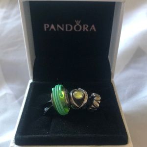 Pandora Green Charm Bundle